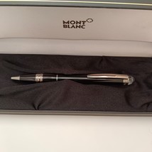 Montblanc Midnight Starwalker Resin Ballpoint Pen, Black Made in Germany - £162.37 GBP