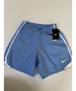 Nike Dri Fit Boys Youth Small Shorts Blue NWT Gym Running Training- Has ... - £12.56 GBP