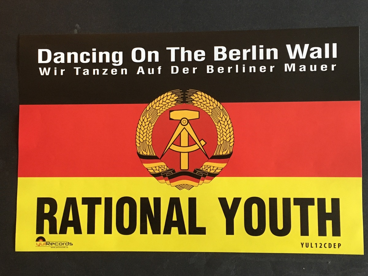 Canada synthpop RATIONAL YOUTH Dancing on the Berlin Wall 2011 ORIG PROM... - $29.99