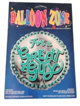 American Greetings Balloon For a Great Guy Mylar 2Pk Balloons Birthday R... - £3.92 GBP
