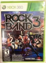 NEW Rock Band 3 Microsoft Xbox 360 RB3 Rockband SEALED Harmonix -Video Game Only - $113.80