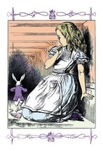 Alice in Wonderland: Alice Watches the White Rabbit 20 x 30 Poster - £20.76 GBP