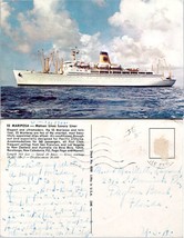 SS Mariposa - Matson Lines Luxury Liner Posted Unknown VTG Postcard - $9.40