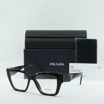 PRADA PR09ZV 1AB1O1 Black 51mm Eyeglasses New Authentic - £156.66 GBP