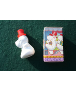 Avon HUGGABLE HIPPO ZANY Musk Cologne White Hippo Red Hat Easter Collect... - $19.01 CAD