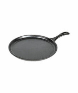 L9OG3 Cast Iron Round Griddle, Pre-Seasoned, 10.5-inch - $1,539.36 MXN