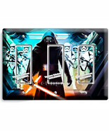Kylo Ren Red Sword Star Wars Stormtroopers war triple GFCI light switch ... - $504.25 MXN