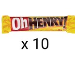10 x OH HENRY Chocolate Candy Bar Hershey Canadian 58g each Free Shipping - $28.70