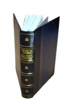 Report of evidence taken before a joint special committee of bot [Leather Bound] - £41.50 GBP