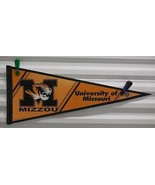 University of Missouri Mizzou Tigers Full Size 12&quot; x 30&quot; Felt Pennant NCAA - £18.81 GBP