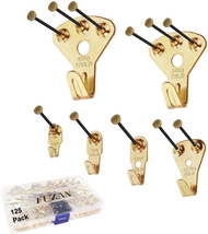 125 Pcs Heavy Duty Picture Hanging Kit with Nails for Wooden/Drywall - P... - $344.95 MXN