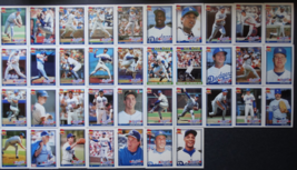 1991 Topps Los Angeles Dodgers Team Set of 37 Baseball Cards With Traded - £8.69 GBP