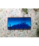 Wall key holder / Key holder for wall / New York city key holder / Entry... - $971.01 MXN