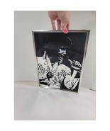 Elvis Presley Carnival Metal Framed Art Mirror Singing 9.5&quot; x 12.5&quot; Vintage - $82.74 CAD