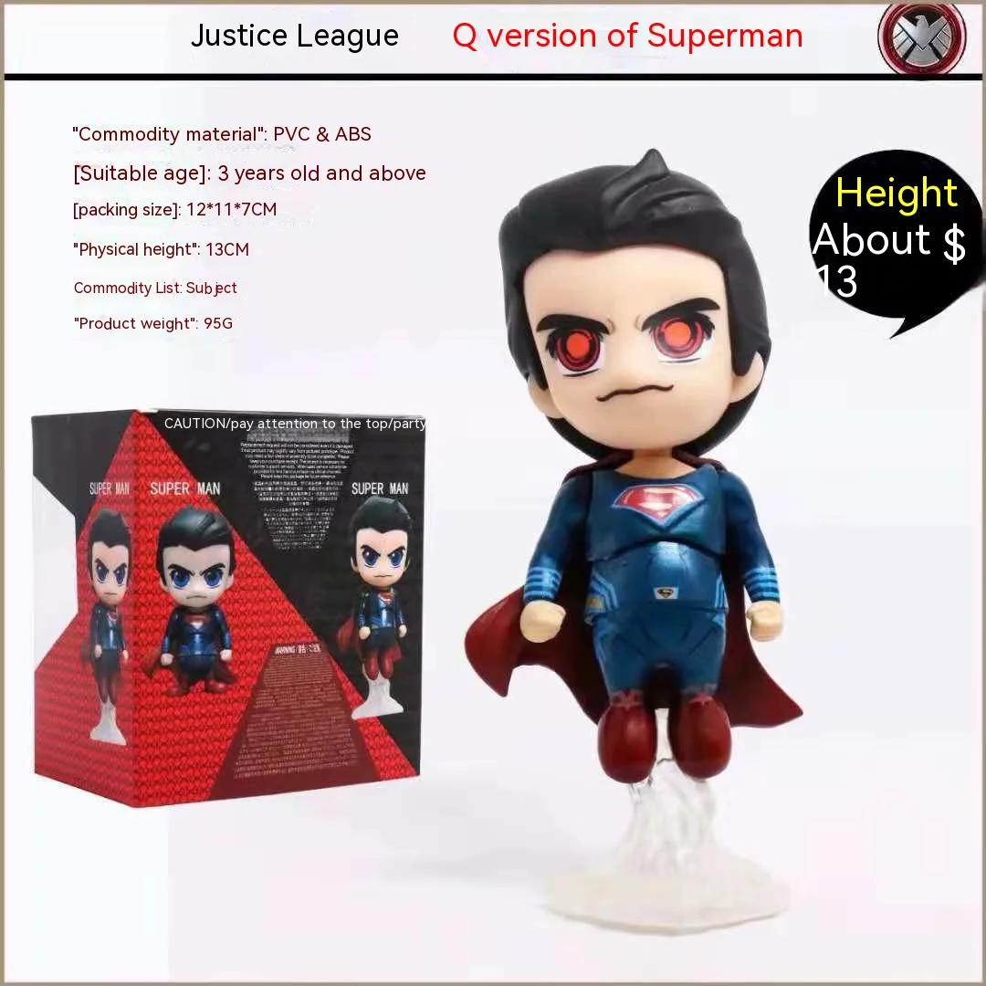 Herocross 9-13 Cm Dc Dawn Of Justice Justice League Action Figure Pvc Sc... - $20.36+