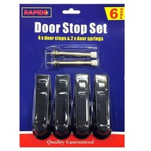 6 Piece Door Stop Set Door Wedge for Indoor Outdoor Doors - £6.09 GBP