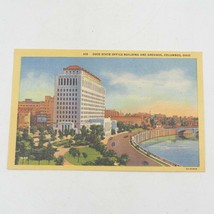 Vintage Ohio State Building &amp; Grounds Columbus Ohio Postcard - $5.93