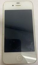 Apple iPhone 4S White Scratches Phone Not Turning on Phone for Parts Only - $13.99