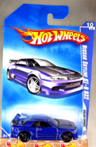 2009 Hot Wheels #156 Dream Garage 10/10 Nissan Skyline GT-R R32 Blue w/BlkPr5Sp - £35.13 GBP