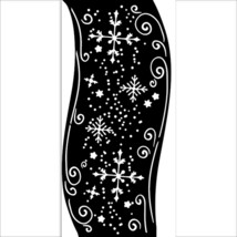 Stamperia Stencil 4.72 inch X9.84 inch Christmas Ribbon - £17.72 GBP