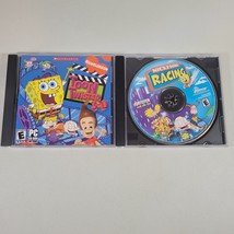 Nicktoons Racing and T oon Twitser PC Video Game Spongebob CD Rom Windows 95/98 - £8.40 GBP