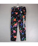 NWT Old Navy Pixie Floral Print Pants Women&#39;s 6 Stretch 30x27 Birds Cott... - $514.50 MXN