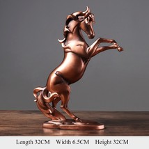 Modern Living Room Decoration Horse Resin Sculpture Wine Cabinet Decoration 1 - £52.90 GBP