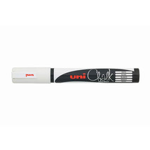 Uni Bullet Tip Chalk Marker 2.5mm - White - £10.89 GBP