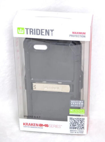 Apple iPhone 6/6S TRIDENT CASE KRAKEN AMS Case - Black - Retail Package - £15.66 GBP