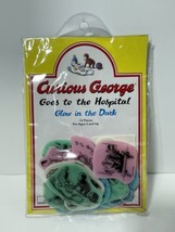 Curious George Goes to the Hospital Glow in the Dark GITD Wall Decorations Set - £11.18 GBP