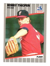 1989 Fleer #512 Bobby Thigpen Chicago White Sox - £0.78 GBP