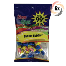 6x Bags Stone Creek Dubble Bubble Chewing Gum Quality Candies | 2.5oz - £14.05 GBP