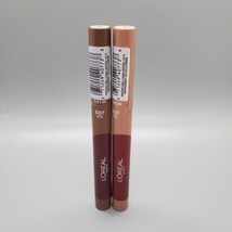 2 L&#39;oreal Infallible Matte Lip Crayon Lip Stick 507 Spice of Life - $10.22