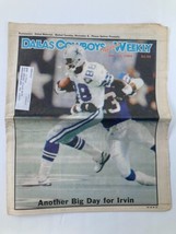 Dallas Cowboys Weekly Newspaper November 12 1994 Vol 20 #22 Michael Irvin - $13.25