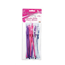 Bachelorette Party Flexy Super Straw 10pc - $10.22