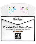 Htvront Er Printbart Vinylpapir Som Kan Skrives Ut Med Både Inkjet- Og - €38,36 EUR