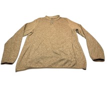 Browning Gilson Fleece Sweater Mens XXL Heather Brown A0002767 Pullover ... - $24.99