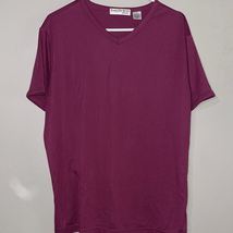Purple V-Neck Tee 1X - $8.82