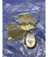 VTG Gloria Duchin Angel Christmas Ornament Magnet Locket Frame Heaven Se... - £6.33 GBP