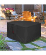 Amolliar Gas Fire Pit Cover Square Premium Patio Outdoor 100% Water-Proo... - £21.72 GBP