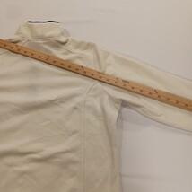 L.L. Bean Women's Ivory Fleece 1/4 Zip Pullover Sweatshirt Size Medium 502183 image 10