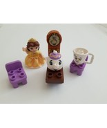 LEGO Duplo 10877 Belles Tea Party Disney Beauty &amp; The Beast 9 Pieces Bel... - £8.66 GBP