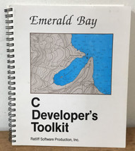 Vtg 1989 Emerald Bay C Developers Toolkit Computer Manual Wayne Ratliff - £62.92 GBP