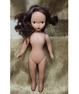 Vintage 1940s Nancy Ann Story Book Doll Girl Dark Brown Hair Painted Fac... - £14.89 GBP