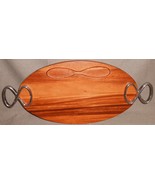 Nambe ACACIA WOOD Infinity Model CHEESE BOARD or TRAY - $79.19