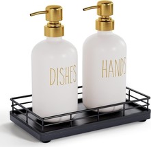 Oak Kitchen Soap Tray, 7.6&quot; L Small Wooden Hand and Dish Soap Dispenser ... - £15.51 GBP
