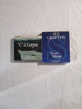 2 Sue Grafton Audiobooks Mysteries C Is For Corpse And S Is For Silence - $7.92