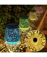 4 Packs Outdoor Solar Lanterns For Patio Waterproof, 4 Colors Solar Hang... - $81.99