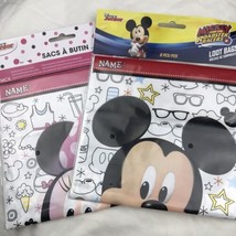 Mickey Minnie Mouse 16 Party Favor Bags 2 Packs of 8 Bags in Each NEW Di... - $12.95