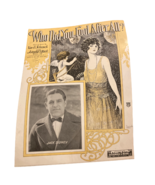 Who Did You Fool After All Vintage Sheet Music 1922 Van and Schenck 1920... - £6.36 GBP
